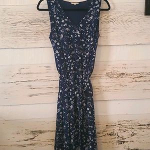 Blue floral dress size M